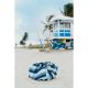 Waterproof toy mattress and 2 in 1 bag PLAY & GO Outdoor Blue green stripes στο Bebe Maison