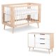 Ολοκληρωμένο βρεφικό δωμάτιο Klups Sofie beech white 120*60cm στο Bebe Maison