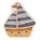 Παιδικό χαλί δωματίου Little Dutch boat shape blue 105x120 στο Bebe Maison