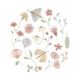 Poster Little Dutch A3 flowers and butterflies στο Bebe Maison