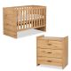 Ολοκληρωμένο βρεφικό δωμάτιο Klups Amelia oak 120*60cm στο Bebe Maison