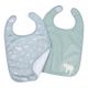 Σετ 2 σαλιάρες Baby to Love green tropic στο Bebe Maison