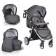 Πολυκαρότσι Cangaroo Noble 3 σε 1 Dark Grey στο Bebe Maison
