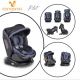 Κάθισμα αυτοκινήτου Cangaroo 0-36kg isofix 360° Pilot  Denim στο Bebe Maison