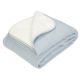 Βρεφική κουβέρτα αγκαλιάς Little Dutch pure soft blue 70 x100 στο Bebe Maison