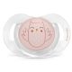 Natural silicone pacifier Suavinex premium Bonhomia 0-6 months pink στο Bebe Maison