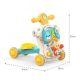 Activity walker Bebe Stars Dolphin 4 in 1 blue στο Bebe Maison