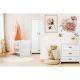 Βρεφική συρταριέρα Klups Amelia white 87x84x46 στο Bebe Maison