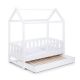 Children's bed Klups Liv white with drawer 160*80 στο Bebe Maison