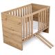 Βρεφικό κρεβάτι καναπές Klups Amelia oak 120*60cm στο Bebe Maison
