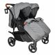 Καρότσι διδύμων Bebe Stars Double Trouble Grey στο Bebe Maison