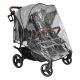 Καρότσι διδύμων Bebe Stars Double Trouble Grey στο Bebe Maison