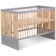 Βρεφικό κρεβάτι καναπές Klups Pauline graphite oak 120*60cm στο Bebe Maison