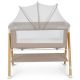 Λίκνο Moni Kalinihta beige wooden print στο Bebe Maison