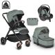Πολυκαρότσι 3 σε 1 Cangaroo Macan green με κάθισμα i-size στο Bebe Maison