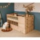 Παιδικό κρεβάτι με συρτάρι Klups Kompact 3 σε 1 beech 120*80cm στο Bebe Maison