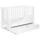Βρεφικό κρεβάτι καναπές Klups Amelia II white 120*60cm στο Bebe Maison