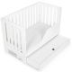 Ολοκληρωμένο βρεφικό δωμάτιο Klups Amelia ΙΙ white 120*60cm στο Bebe Maison