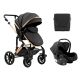 Stroller 3in1 transf. seat Darling Black 2024 στο Bebe Maison