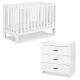Ολοκληρωμένο βρεφικό δωμάτιο Klups Amelia ΙΙ white 120*60cm στο Bebe Maison