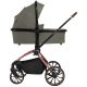 Stroller 2in1 with carrycot Kara Army Green στο Bebe Maison