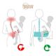 Μαρσιπος Bebe Stars Carry & Go Black στο Bebe Maison
