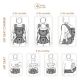Μαρσιπος Bebe Stars Carry & Go Dark Grey στο Bebe Maison