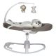 Ηλεκτρική κούνια ρηλάξ  Bebe Stars Imagine 2 in 1 Brown 255-182 στο Bebe Maison