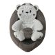 Ηλεκτρική κούνια ρηλάξ  Bebe Stars Imagine 2 in 1 Brown 255-182 στο Bebe Maison