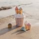 Σετ κουβαδάκια παραλίας Little Dutch Ice Cream Ocean Dreams Ροζ στο Bebe Maison
