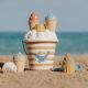 Σετ κουβαδάκια παραλίας Little Dutch Ice Cream Ocean Dreams Μπλε στο Bebe Maison