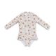 Ολόσωμο μακρυμάνικο μαγιό Little Dutch Vintage Flowers στο Bebe Maison