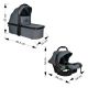 Πολυκαρότσι Bebe Stars Mirage 3 σε 1 Grey 330-188 στο Bebe Maison