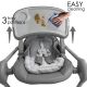 Καρέκλα Φαγητού-Κούνια Bebe Stars Nuovo 2σε1 Grey στο Bebe Maison