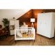 Βρεφική τρίφυλλη ντουλάπα Klups Mia 137x52x191 στο Bebe Maison
