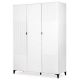 Βρεφική τρίφυλλη ντουλάπα Klups Mia 137x52x191 στο Bebe Maison