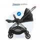 Βρεφικό καρότσι Dovadi Mio Midnight Black στο Bebe Maison