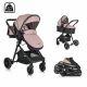 Πολυκαρότσι 2 σε 1 Moni Rio pink στο Bebe Maison