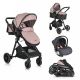 Πολυκαρότσι 2 σε 1 Moni Rio pink στο Bebe Maison