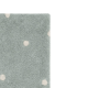 Χαλί δωματίου  Lorena Canals Mini Dot - Blue Sage 100 x 150 εκ. στο Bebe Maison