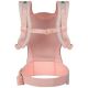 Μάρσιπος Kikka BooHoody Fly knit Pink στο Bebe Maison
