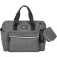 Τσάντα αλλαξιέρα Kikka Boo Mama bag Maxi dark grey στο Bebe Maison
