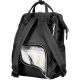 Τσάντα αλλαξιέρα / σακίδιο πλάτης Kikka Boo Siena Black Silver στο Bebe Maison