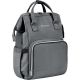 Τσάντα αλλαξιέρα / σακίδιο πλάτης Kikka Boo Siena Dark grey στο Bebe Maison