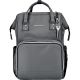 Τσάντα αλλαξιέρα / σακίδιο πλάτης Kikka Boo Siena Dark grey στο Bebe Maison