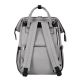 Τσάντα αλλαξιέρα/ σακίδιο πλάτης Kikka Boo Siena Light grey στο Bebe Maison