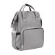 Τσάντα αλλαξιέρα/ σακίδιο πλάτης Kikka Boo Siena Light grey στο Bebe Maison