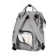 Τσάντα αλλαξιέρα/ σακίδιο πλάτης Kikka Boo Siena Light grey στο Bebe Maison