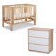 Ολοκληρωμένο βρεφικό δωμάτιο Klups Olivia φυσικό 120*60cm στο Bebe Maison