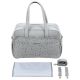 Τσάντα αλλαξιέρα Kikka Boo Chelsea Dots Grey στο Bebe Maison